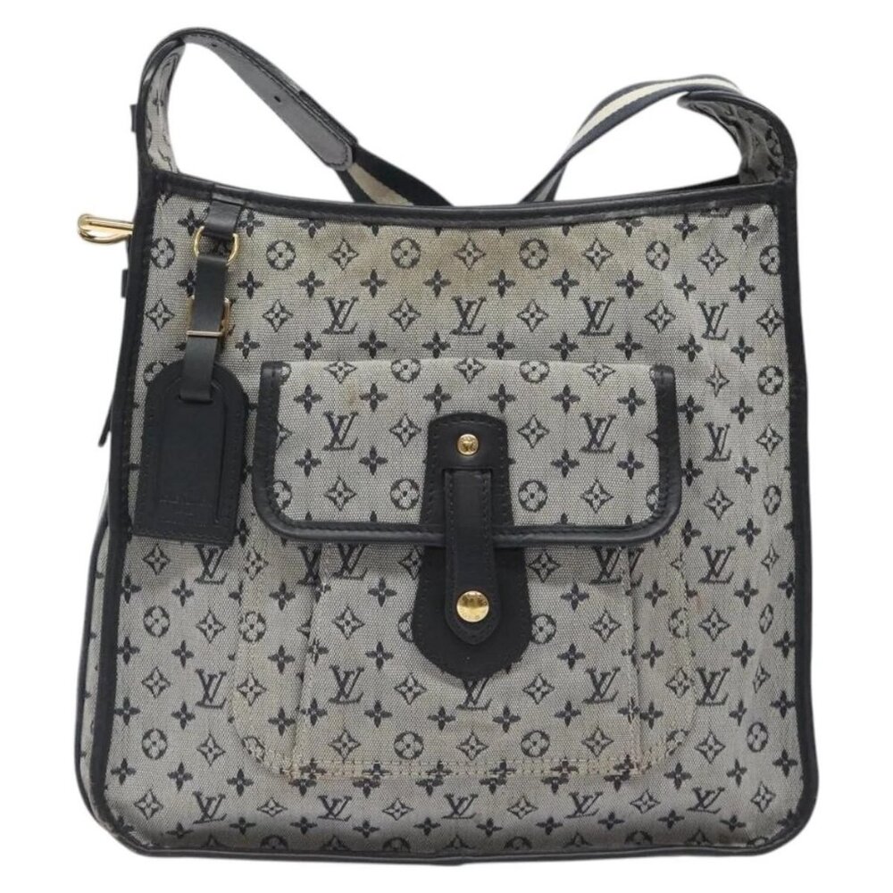 LOUIS VUITTON Monogram Mini Besace Mary Kate Bag Navy M92320 LV Auth ep8858 - Picture 11 of 15